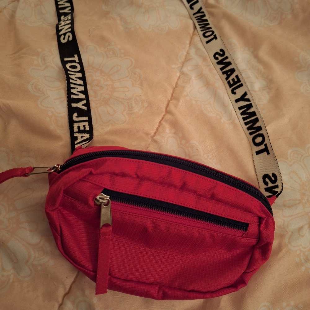 Tommy Jeans Red Crossbody Bag